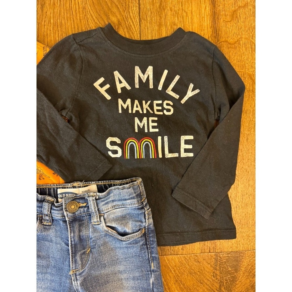 Toddler‎ Baby Boy Clothes 18-24 Months Shirts Pants Jeans Fall Winter Lot Family - Picture 2 of 10